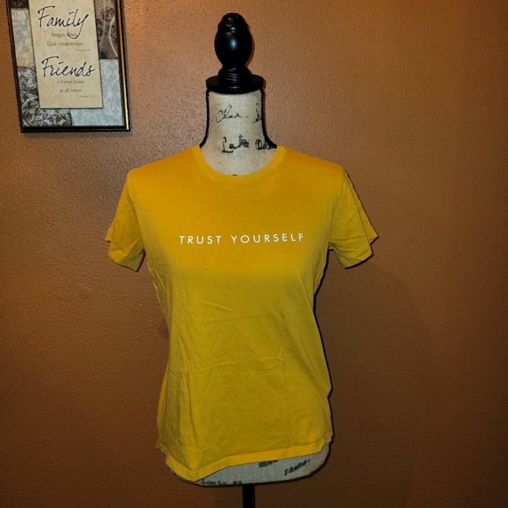 Yellow Affirmations T-shirt